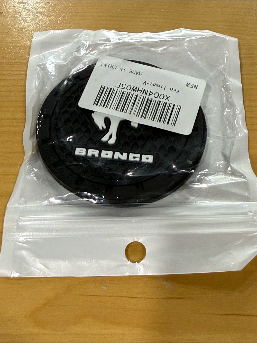 Car Cup Holder Coaster for Ford Bronco Sport.New Sealed.
